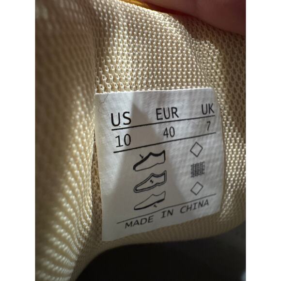 Belos Women's US 10 / UK 7 Platform Gold Chunky Sneakers Fashion Dad Lace Up - Picture 7 of 7